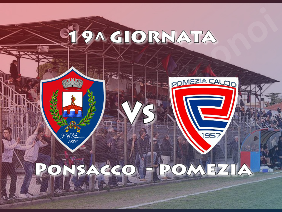 19^giornata, trasferta in Toscana per la squadra di Mazza: avversario il Ponsacco penultimo in classifica