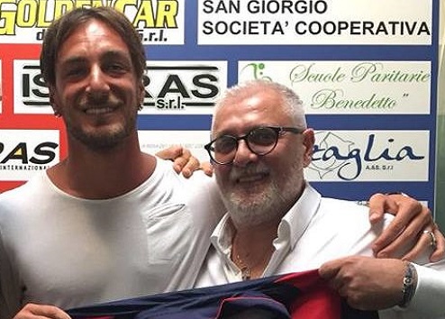 Altra conferma importante: L’attaccante classe 1989 Cristiano Bussi vestirà ancora il rossoblù del Pomezia