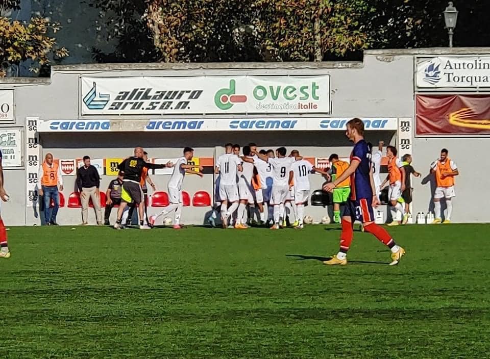 Pomezia ko 3-0 a Sorrento. Seconda sconfitta stagionale per i rossoblù